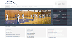 Desktop Screenshot of fez-karate.de